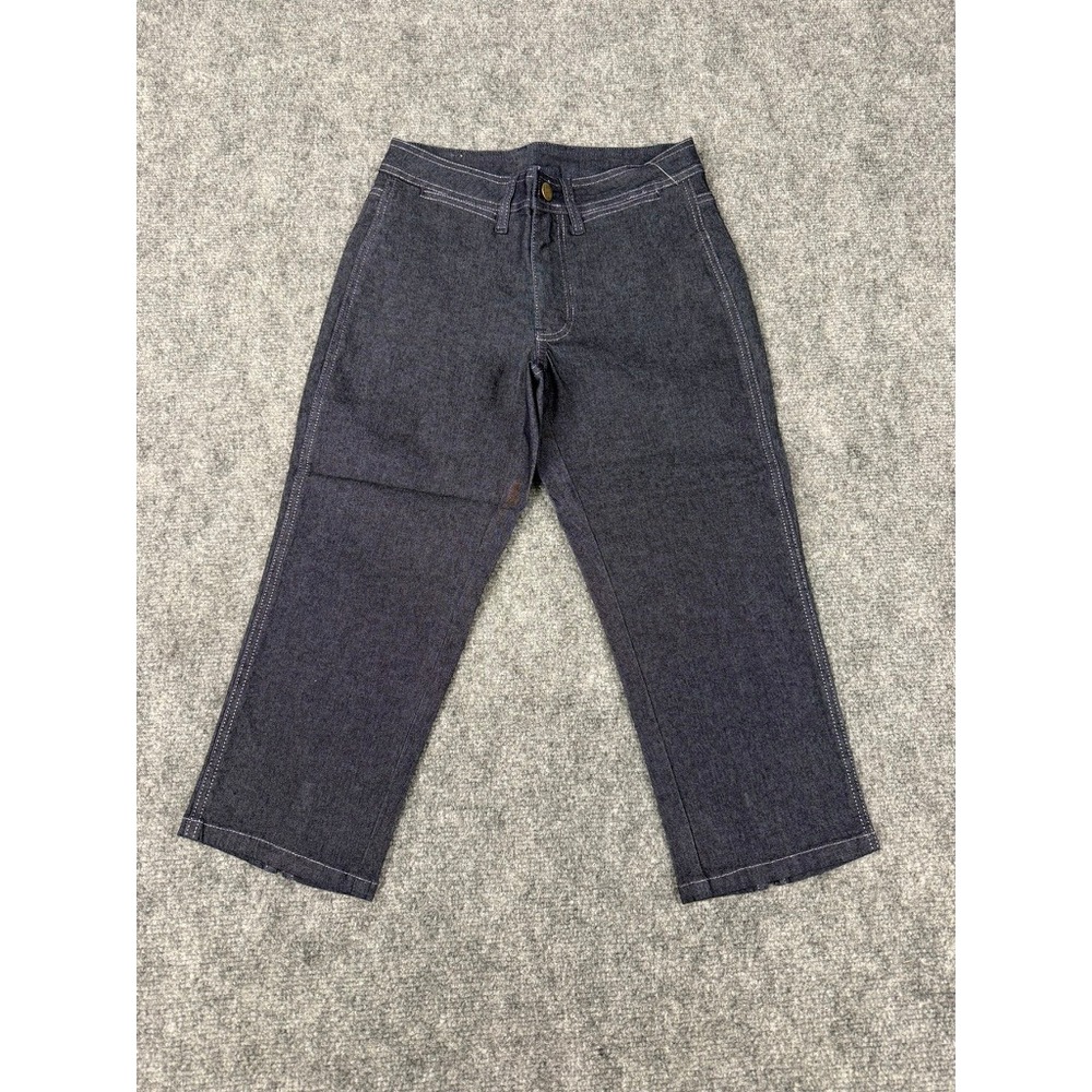 Jordache Women Dark Wash Denim Capri Jeans 101853QLV Blue Size 28 NWT